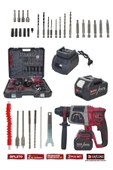 DAFLONG PRO 3'LÜ SET 21V KÖMÜRSÜZ 600NM TORKLU SOMUN DEVİR AYARI TAŞLAMA+KIRICI DELİCİ HİLTİ DFL-270 - 3