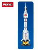 C0253 Prenses Arabası At Arabası Bulmaca Yapı Taşı Tuğla Seti PCS:435 PARÇA thumbnail 3