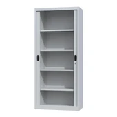 Avcı Sürgülü Dosya Dolabı Malzeme Metal Arşiv Av Dolabı Kiler Ofis Raflı thumbnail 2