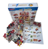 C0651Robot yangın kurtarma araba yapı taşı oyuncak PCS:591 PARÇA - 5