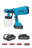 DAFLONG PRO YÜKSEK BASINÇLI ÇİFT AKÜLÜ BOYA PÜSKÜRTME TABANCASI DFL-117 - 2