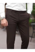 A Kalite Slim Fit Likralı Kumaş Pantolon - 12