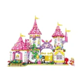 WOMA C0251 0251 TATLI BAHÇE Kız Peri Diyarı model yapım oyuncağı seti 1063 blok - 1