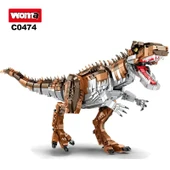 WOMA TOYS C0474 T-Rex Dinozor Blok Seti PCS:2111 :PARÇA thumbnail 1