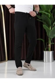 Ütü Gerektirmeyen Gofre Kumaş Jogger Pantolon - 6