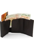 MKM Man Erkek Siyah Deri Kartlık Cüzdan - Slim ve Şık Tasarım, Çoklu Kart Gözü, RFID Koruma Özellik thumbnail 2