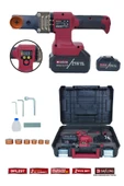 DAFLONG PRO KÖMÜRSÜZ 2'Lİ SET PVC BORU KAYNAK MAKİNASI +ŞARJLI PVC BORU MAKASI DFL-297 - 4