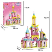 Kız Prenses Melek Aşk Kalesi Küçük Taşları Birleştirme Oyunu PCS:395 PARÇA thumbnail 2