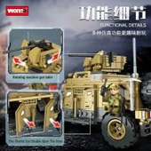 C0843 WOMA Çin askeri SUV Savaşçısı PCS:488 PARÇA thumbnail 3