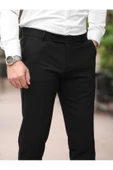 A Kalite Slim Fit Likralı Kumaş Pantolon - 4