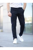 Slim Fit Chino Keten Pantolon - 1