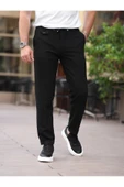 Ütü Gerektirmeyen Slim Fit Gofre Jogger - 2