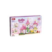 WOMA C0251 0251 TATLI BAHÇE Kız Peri Diyarı model yapım oyuncağı seti 1063 blok - 2