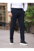 A Kalite Slim Fit Likralı Kumaş Pantolon - 11