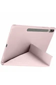 Litae Trend BFS  Samsung Galaxy X610 Tab S9 FE Plus 12.4 Kılıf Kalemlikli Mars Tablet Kılıfı - Rose Gold thumbnail 2