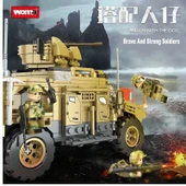 C0843 WOMA Çin askeri SUV Savaşçısı PCS:488 PARÇA thumbnail 2