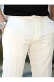 Rahat Şık Kolay Ütülenebilir Slim Fit Kumaş Jogger Pantolon - 1