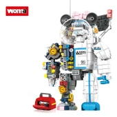 C0420 oyuncak Robot modeli eğitim yapı taşları tuğla setiPCS:819 PARÇA - 1