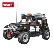 Amazon'un Çok Satan SWAT Özel Polis Araç Modeli TuğlaYapı Blok Set:787 PARÇA - 1