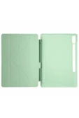 Litae Trend BFS  Samsung Galaxy X610 Tab S9 FE Plus 12.4 Kılıf Kalemlikli Mars Tablet Kılıfı - Açık Yeşil thumbnail 3