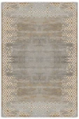 Pastel Home Sarı Gri Tasarım Şönil Halı Kilim Yolluk Kaymaz Yıkanabilir Saçaklı Salon Koridor Mutfak - 1