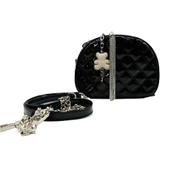 Kriste Bell Kadın Çanta Rugan Siyah 26472 thumbnail 2