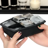 6&apos;lı XL Küp Şeklinde Silikon Kolay Çıkabilen Buz Kalıbı (5284) thumbnail 2