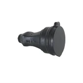 Byes 1X16a 220V Monofaze Kauçuk Uzatma Priz IP44 ( 5 Adet ) thumbnail 1