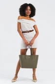 U.S. Polo Assn. Kadın Omuz Çanta Haki Us25197 thumbnail 2