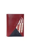U.S. Polo Assn. Erkek Hakiki Deri Cüzdan Bordo 8424 thumbnail 1