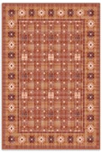 Pastel Home Turuncu Klasik Şönil Halı Kilim Yolluk Kaymaz Yıkanabilir Koridor Mutfak Oturma Odası Çocuk Odası - 1