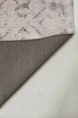 Pastel Home Eskitme Bej Gri Şönil Halı Kilim Yolluk Kaymaz Yıkanabilir Oturma Odası Mutfak Koridor Antre thumbnail 3