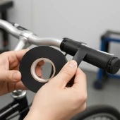 Kendinden Kaynayan Silikon Soğuk Sarma Eriyen Bant 19mm x 5m Tekli Hava Su Elektrik İzolasyonu Siyah thumbnail 5