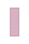 Pastel Home Modern Pembe Şönil Halı Kilim Yolluk Saçaklı Yıkanabilir Kaymaz Mutfak Koridor Salon Oturma Odası - 6