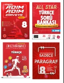 Newton Yayınları 8. Sınıf LGS Türkçe Soru Bankası Deneme Paragraf Full Set - 2