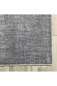 Pastel Home Gri Yeşil Modern Şönil Halı Kilim Yolluk Kaymaz Yıkanabilir Yatak Oturma Odası Mutfak Koridor - 2