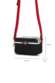 U.S. Polo Assn. Çapraz Askılı Kadın Çanta Lacivert-Kırmızı-Beyaz Us25232 thumbnail 6