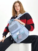 Pierre Cardin Okul Sırt Çantası Mavi 07Pc2824-M - 1