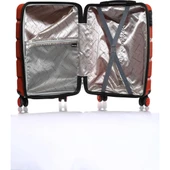 Pierre Cardin Orta Boy %100 Polipropilen Valiz Nar 04PC6900 thumbnail 4