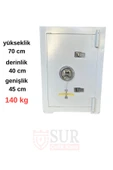 SUR  ÇELİK PARA KASALARI 70 cm 140 kg Yangına Dayanıklı thumbnail 1