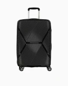 Benetton Orta Boy %100 Polipropilen Valiz Siyah Bnt3000 thumbnail 1