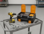 Super-Bag Maxi Çok Amaçlı Matkap Alet Taşıma Çantası (Plastik Kilitli) ASR-5080 - 4