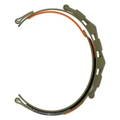 Gear S3 Zore KRD-112 22mm Orbital Örgülü Halat Tasarımlı Naylon Kumaş Hasır Kordon thumbnail 6