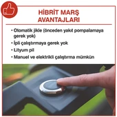 Scheppach MS225-56E Benzinli Çim Biçme Makinesi - 59112769969 thumbnail 2