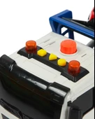 Işıklı Sesli Pilli Araç Taşıyıcı Fonksiyonlu Çekici Oyuncak Kamyon Araba thumbnail 5