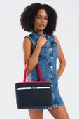 U.S. Polo Assn. Çapraz Askılı Kadın Çanta Lacivert-Beyaz-Kırmızı Us25233 thumbnail 2