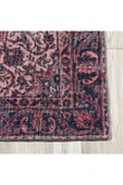 Pastel Home Eskitme Bordo Isparta Modeli Şönil Halı Kilim Yolluk Tasarım Çift Taraflı Makinada Yıkanabilir - 5