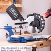 Scheppach HM254 Gönye Kesme Makinası 254 mm 2200 Watt - 5901216901 thumbnail 2