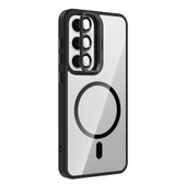 Galaxy S24 Kılıf Standlı ve Kamera Lens Hediyeli M-Safe Şarj Özellikli Zore Etro Kapak thumbnail 8