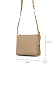 U.S. Polo Assn. Çapraz Askılı Kadın Çanta Bej Us25204 thumbnail 6